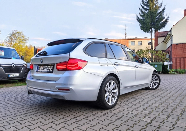 BMW Seria 3 cena 63500 przebieg: 89425, rok produkcji 2016 z Serock małe 631